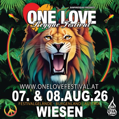 ONE LOVE REGGAE FESTIVAL supported by Radio Superfly