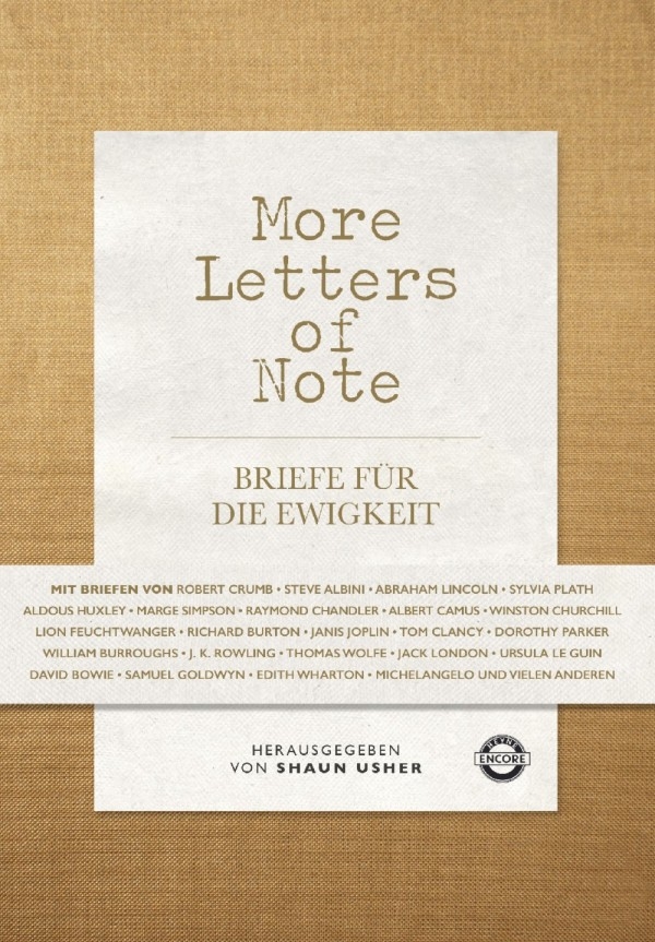 more letters of note