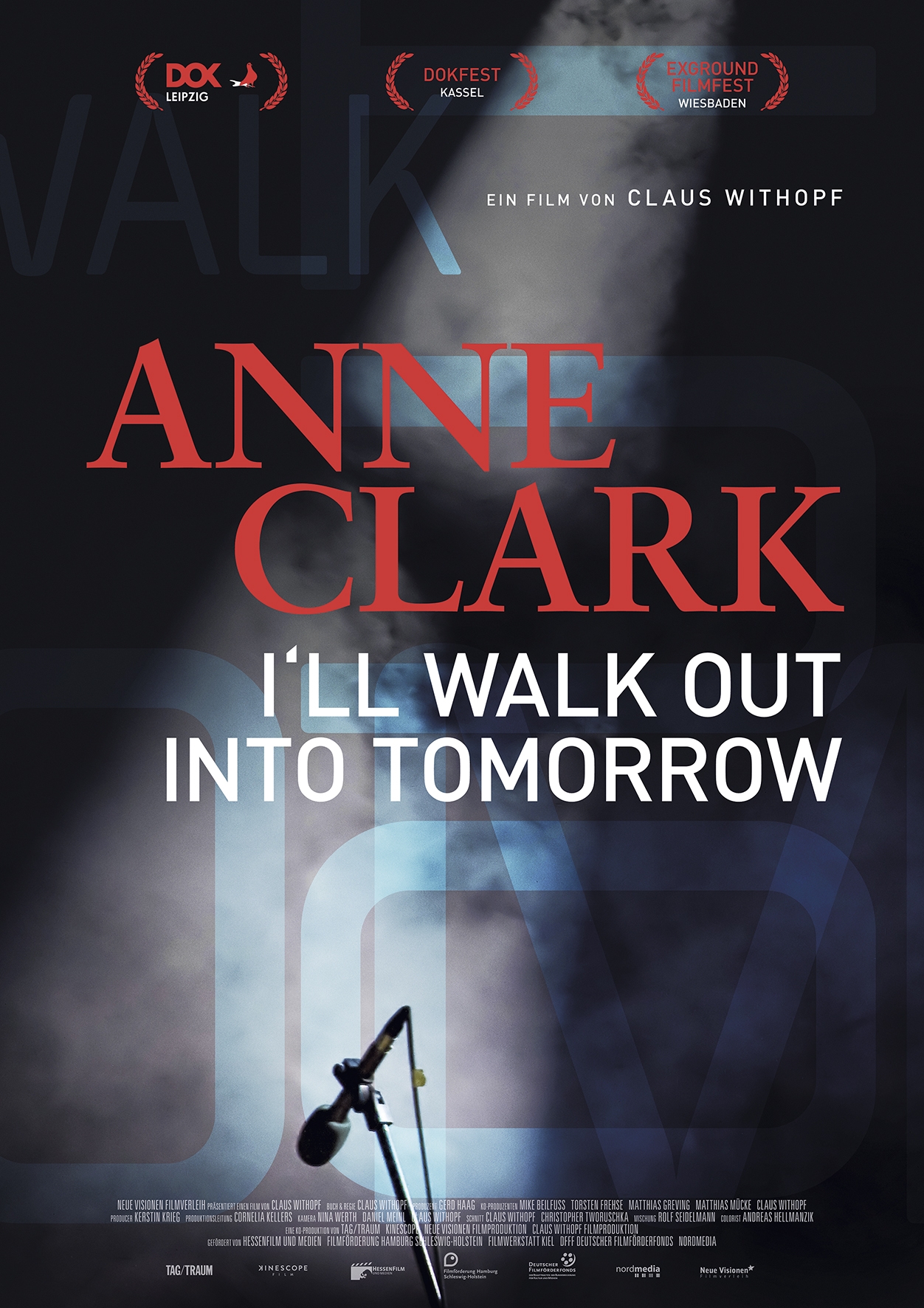 anne clark. i'll walk out into tomorrow