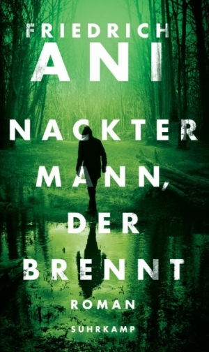 nackter mann der brennt